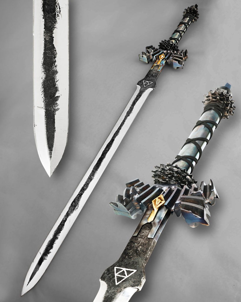 Academys Genius Sword Master The Post Apocalyptic Master Sword (Legend of Zelda) - Faraway Forge, LLC